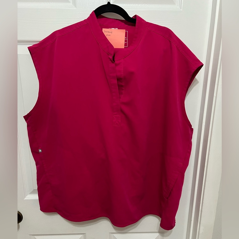 Figs Rafaela Shocking pink XXL EUC